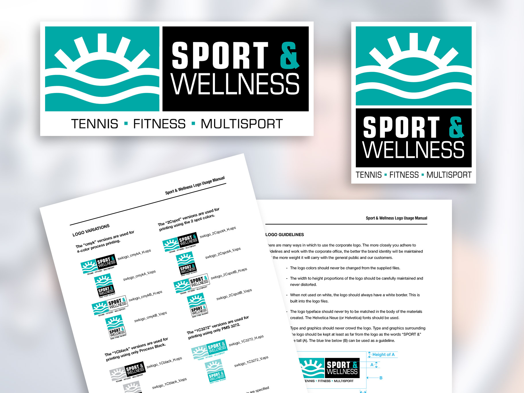 Sports Facility Logo and Identity Guide