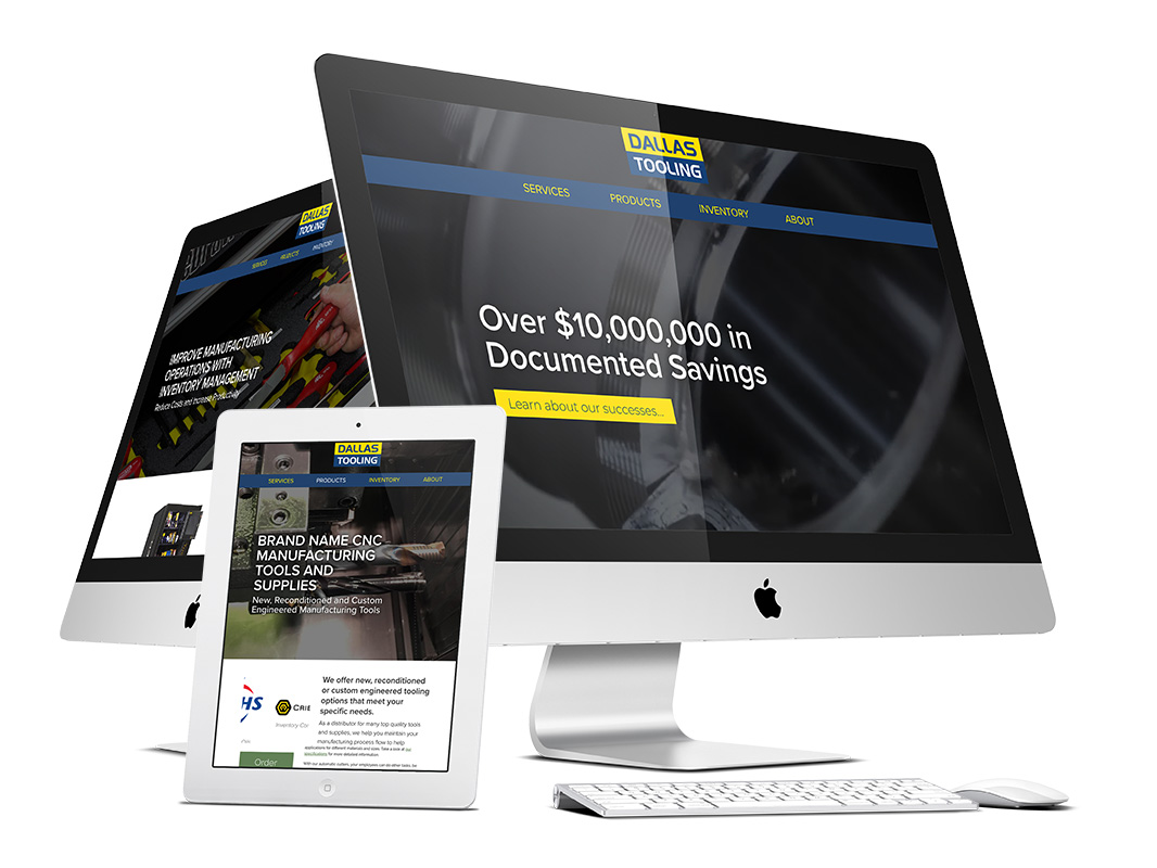 Cutter Industries Website Design